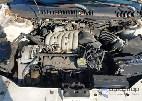 1997 Ford Taurus Gl из США, поврежденный, VIN 1FALP57U0VA196205